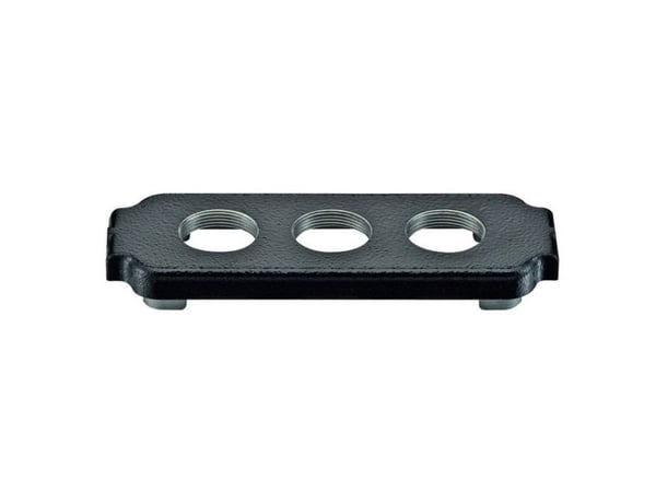 Industrikontakt Amphenol C146 19400249903 HARTING monteringslokk 1 stk