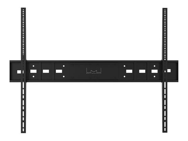 Multibrackets M Universal Wallmount Fixed HD - Monteringssett (veggmontering) - for flatpanel - svart - skjermstørrelse: 60"-110" - monteringsgrens...