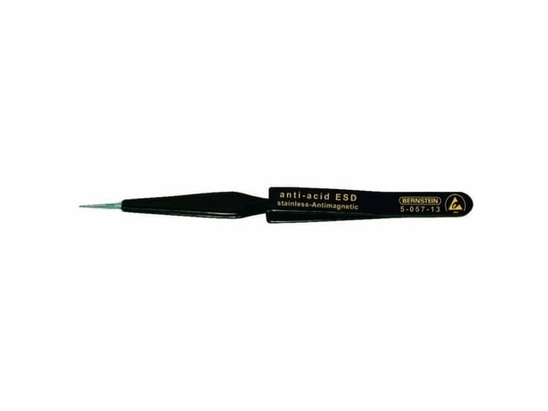 Bernstein 5-057-13, Rustfritt stål, Svart, Spiss, Rett, 13 g, 120 mm
