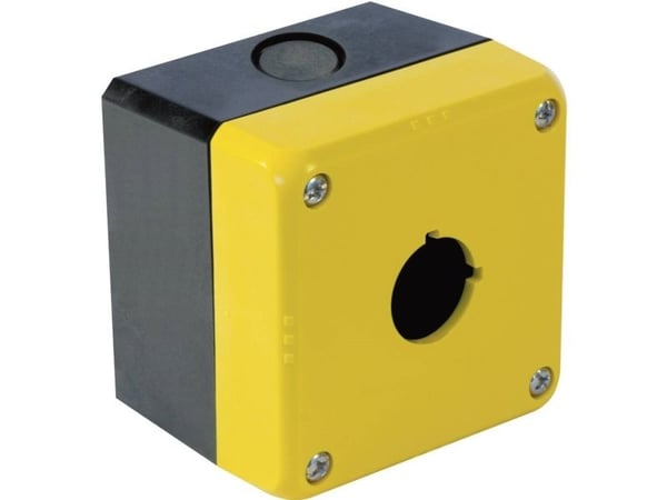 Idec FB1W-111Y FB1W-111Y Tyhjä kotelo 1 asennuspiste (L x K x S) 76 x 76 x 59,5 mm Keltainen 1 kpl 1 kpl