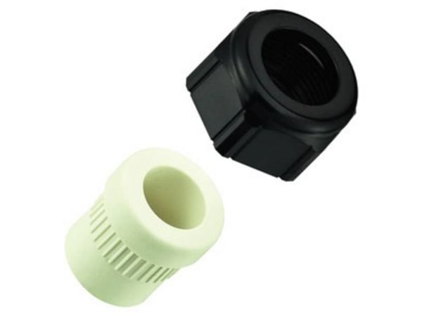 Harting 09 00 000 5047, Musta, Valkoinen, Termoplastinen, PG16, 9,5 mm, IP65, RoHS, ELV