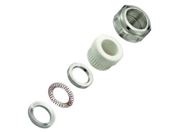 Harting 19 62 000 5056, Ruostumaton teräs, Valkoinen, Metalli, M25, 1,4 cm, RoHS, ELV