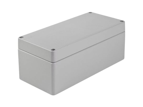 Bopla EUROMAS A 114 01114000 Teollisuuskaappi 200 x 100 x 80 Alumiini Sølvgrå (RAL 7001) 1 stk