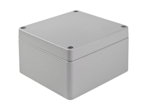 Bopla EUROMAS A 125 01125000 Teollisuuskaappi 160 x 160 x 90 Alumiini Sølvgrå (RAL 7001) 1 stk
