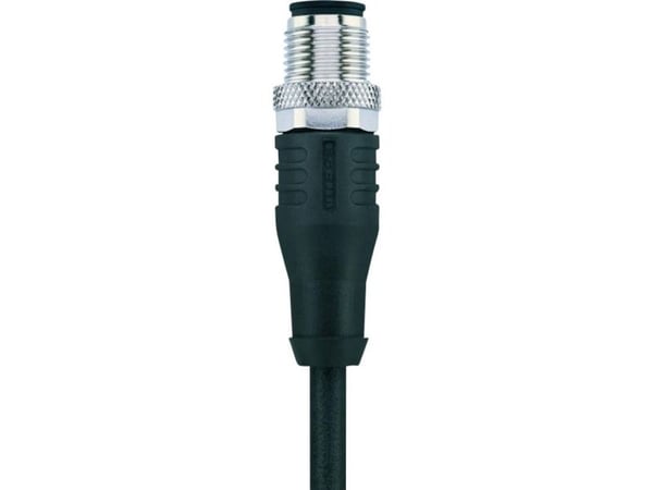 Escha 8046807 sensor- och ställdonskontakt M12, rak 2,00 m, 8-polig (RJ), 1 st.