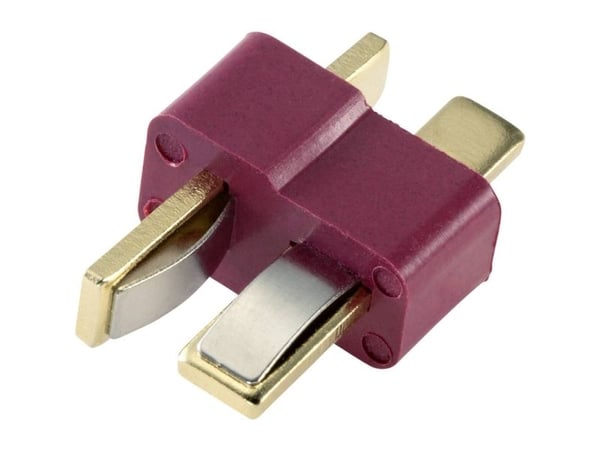 Reely batterikontakt T-tilkoblingssystem forgylt 20 stk