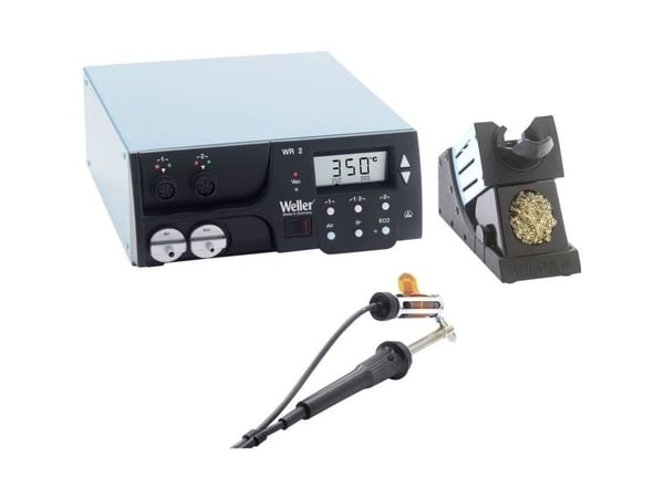 Weller WR 2000D, 2 kanaler, 9 °C, 2 °C, 50 °C, 550 °C, LCD