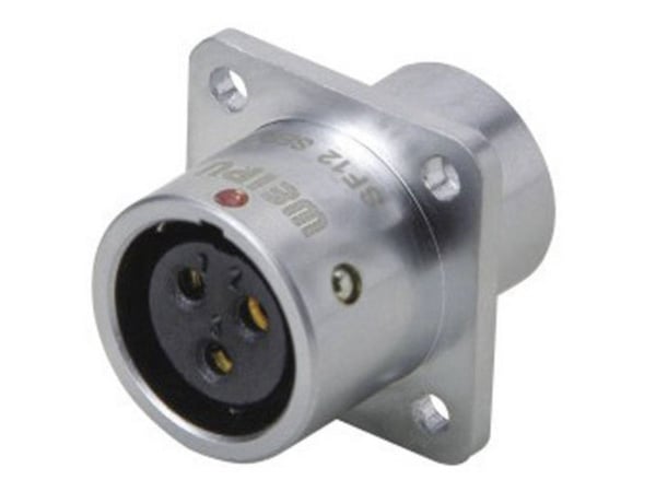 Weipu SF1213/S9 rundstiftkontakt, rett, poltall: 9 serie SF12