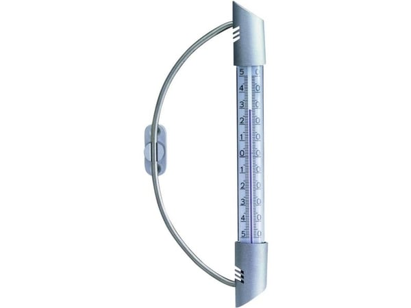 TFA-Dostmann 14.6015, Væskebasert miljøtermometer, Utendørs, °C, -50 - 50 °C, Analog, Sølv