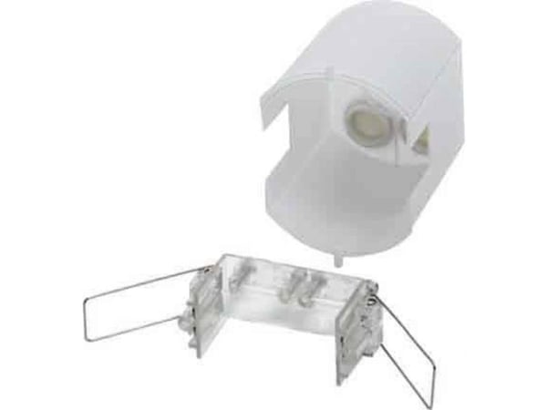 ESYLUX EP10425929, Pintakiinnitys, Valkoinen, Polypropeeni (PP), 63 mm, 63 mm, 46 g