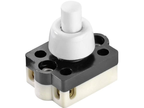 interBär 3076-001.01 3076-001.01 250 V/AC 2 A 1 x Off/On Klikkende 1 stk