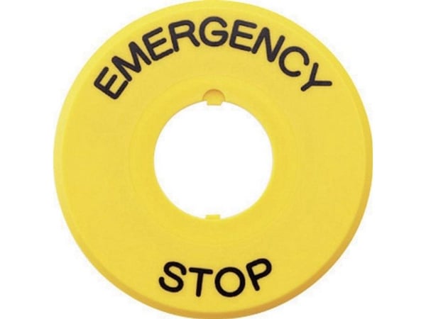 NØDSTOPPPLATE HAAV-27