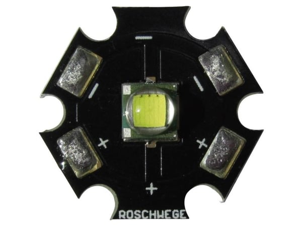 Roschwege HighPower-LED Cool white 10 W 280 lm 3,1 V 1500 mA
