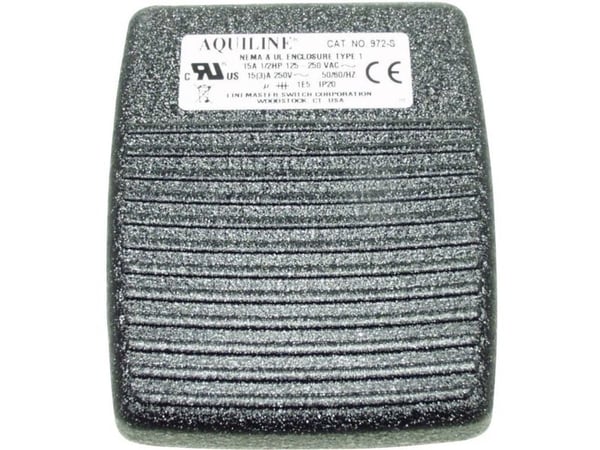 Honeywell fotbrytare 250 V/AC 15 A 1 pedal 1 växlare LM972-S IP20 1 st.