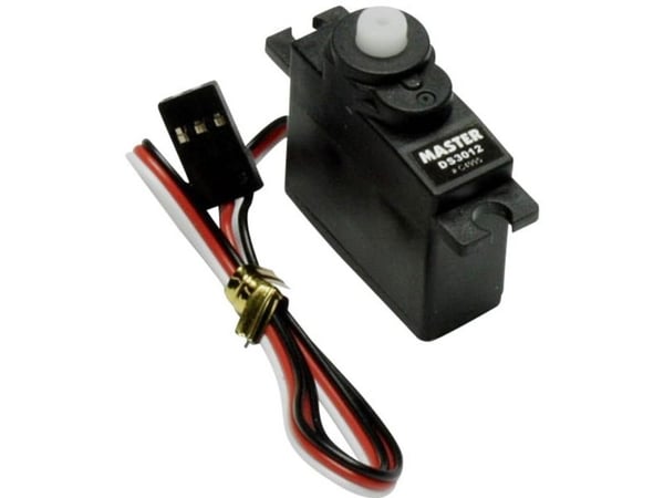 Midi-servo Master DS3012 Digital-servo Plast, metalliserad Anslutningssystem Universal (Graupner/JR/Futaba)