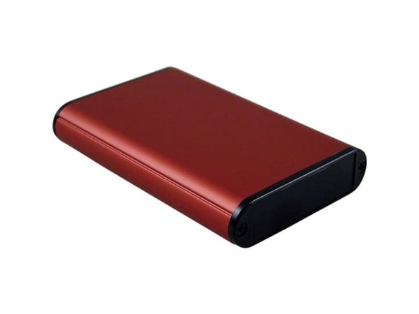 Hammond Electronics 1455B1002RD profilkapsling 100 x 71,7 x 19 aluminium rød, 1 stk