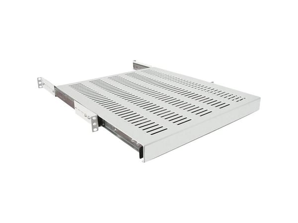 LogiLink Canovate - Rack-hylle - lysegrå, RAL 7035 - 1U - 19"