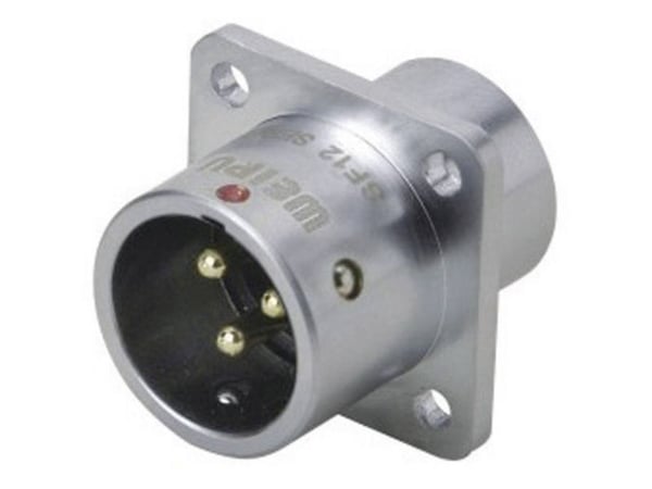 Weipu SF1213/P2 rundstift rett | 2-polet | serie SF12