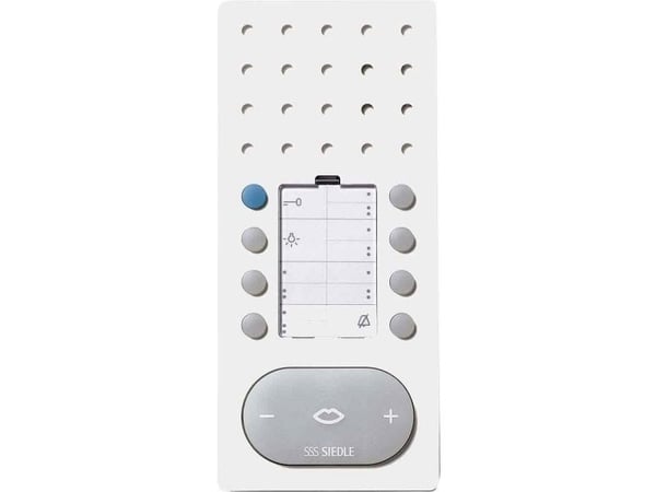 Siedle BFC 850-0, Koblet med ledninger (ikke trådløs), Hvit, Vegg, 91 mm, 27 mm, 201 mm