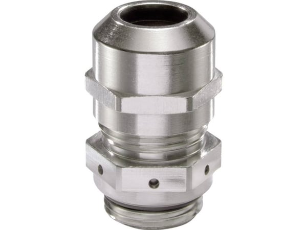 Wiska 10065900 kabelgenomföring M20 mässing nickel (1 st)