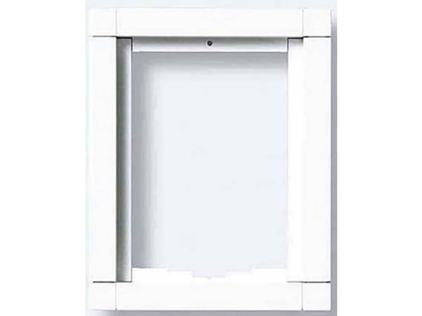 Siedle KR 611-1/1-0 SM, Ramme, Sølv, Siedle, Aluminium, Överflade, 131 mm