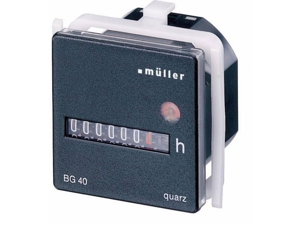 Müller BG 40.17 12-48V DC Runtime Counter Roller Counter
