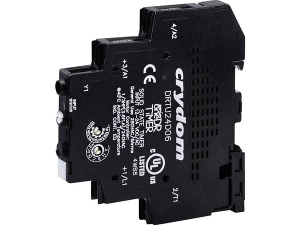 Crydom halvlederrelé DRTC24D06 - koblingsspenning (maks.): 280 V AC - vekslende ved nullspenning - 1 stk