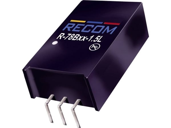 RECOM R-78B3.3-1.5L DC/DC-muunnin, piirilevy 3,3 V/DC 1,5 A 5 W Lähtöjen määrä: 1 x