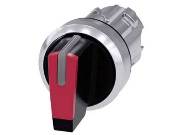 Siemens 3SU10522BM200AA0 3SU1052-2BM20-0AA0 Kiertokytkin Kiinnityslaite Punainen 2 x 45° 1 kpl 1 kpl