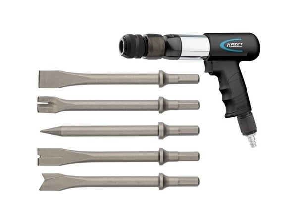 HAZET 9035H/6, avaimeton, musta, kromi, 2600 lyöntiä/minuutti, 105 dB, paineilma, 2,5 kg