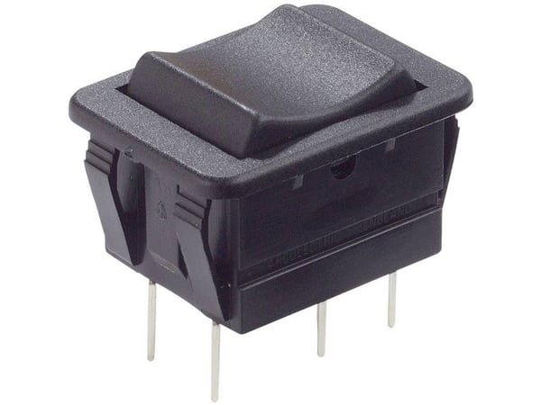 Arcolectric (Bulgin Ltd.) C1572VBAAC Keinukytkin C1572VBAAC 250 V/AC 16 A 2 x (On)/Off/(On) Painike/0/Button 1 kpl