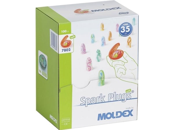 Moldex 780201 SPARK PLUGS hörselkåpor/öronproppar 35 dB envägs EN 352-2 200 par