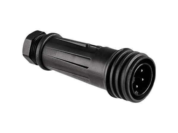 Bulgin EXP-0921/04/P rundstift, rett, antall poler: 4, serie EXP (1 stk)