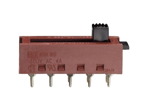 Arcolectric (Bulgin Ltd.) X23200AAAB Katkaisija 250 V/AC 10 A 2 x On/On/On 1 kpl