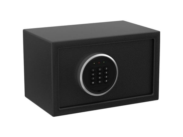 BASI EMT 200, Frittstående safe, Sort, Kode, Elektronisk, Stål, Batteri, AA