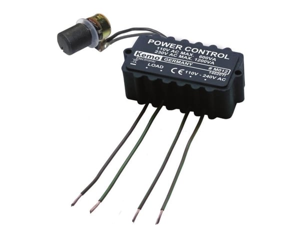 Kemo M012 Tehonsäätimen rakennusmoduuli 110 V/AC, 230 V/AC 3 A
