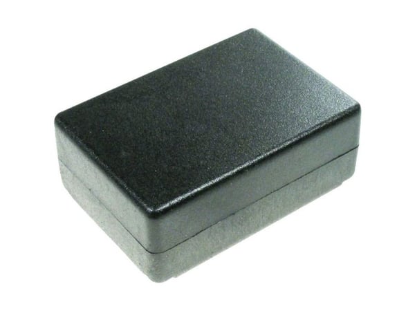 Kemo G026 universalkabinett 72 x 50 x 28 mm plast sort (1 stk)