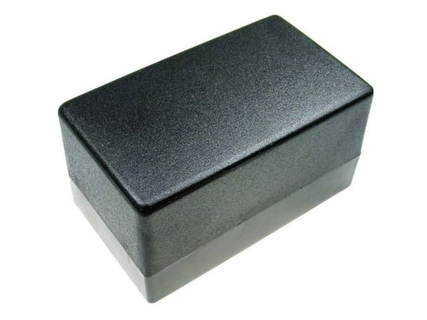 Kemo G083 universalboks 120 x 70 x 65, plast, svart, 1 stk