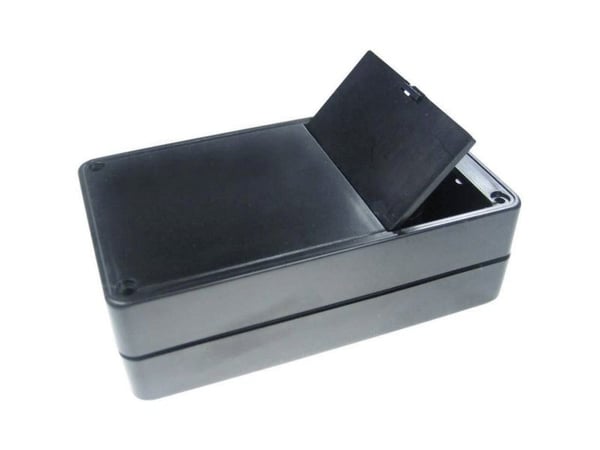 Kemo G02B universal-kabinet 123 x 72 x 39 plast sort 1 stk