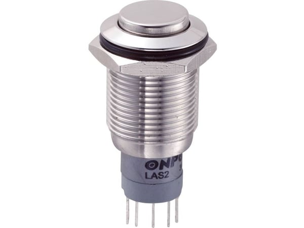 TRU COMPONENTS LAS2GQH-11Z/S/P Kestävä painekytkin 250 V/AC 3 A 1 x On/On Naksahdus 1 kpl