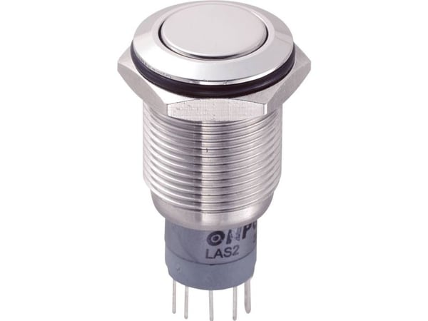 TRU COMPONENTS LAS2GQF-11Z/S/P Kestävä painekytkin 250 V/AC 3 A 1 x On/On Naksahdus 1 kpl