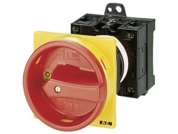 Eaton T0-2-1/V/SVB Kytkettävä 20 A 1 x 90 ° Punainen, keltainen 1 kpl 1 kpl
