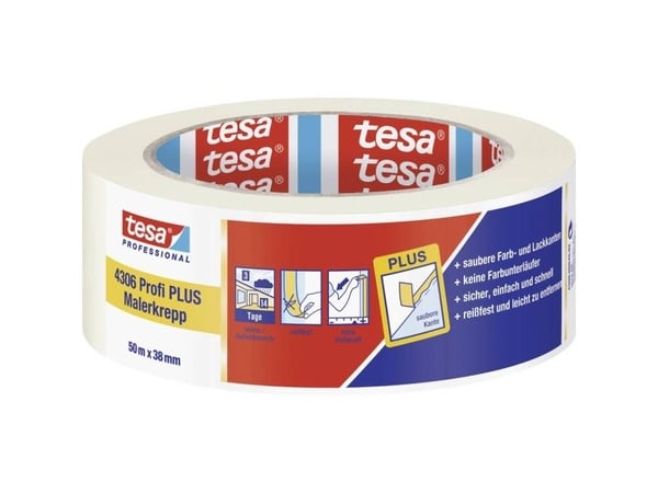 Krepp-Band TESA 4306 50 m. 38 mm