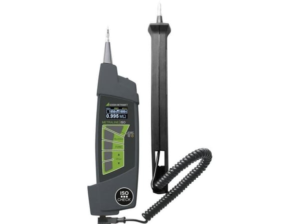 Gossen Metrawatt Metraline ISO CHECK isolationsmätare 50 V, 100 V, 250 V, 500 V, 1000 V 1 GO