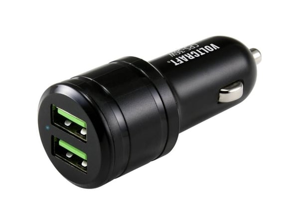 VOLTCRAFT CPS-36W VC-11015375 USB-laturi Henkilöauto Lähtövirta max. 3 A 2 x USB 2 x USB