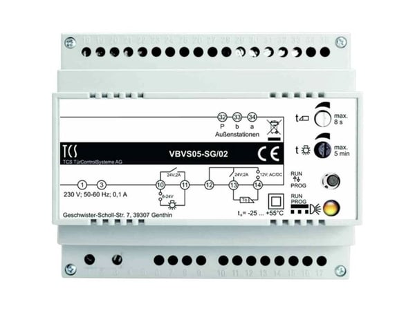 Forsynings- og styreenhet VBVS05-SG/02 6TE (VBVS05-SG/02)