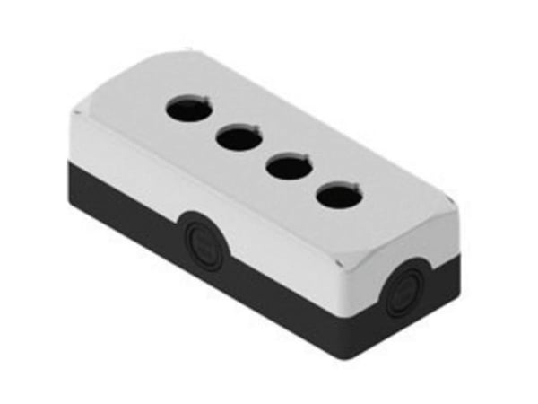Pizzato Elettrica ES34000 Tomt hus 4 installationspunkter (L x B x K) 186 x 80 x 56 mm Sort, Grå 5 stk