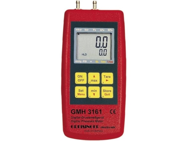 Greisinger GMH 3161-07 trykkmåleutstyr lufttrykk, ikke-aggressive gasser, korrosive gasser -0,01 til 0,350 bar