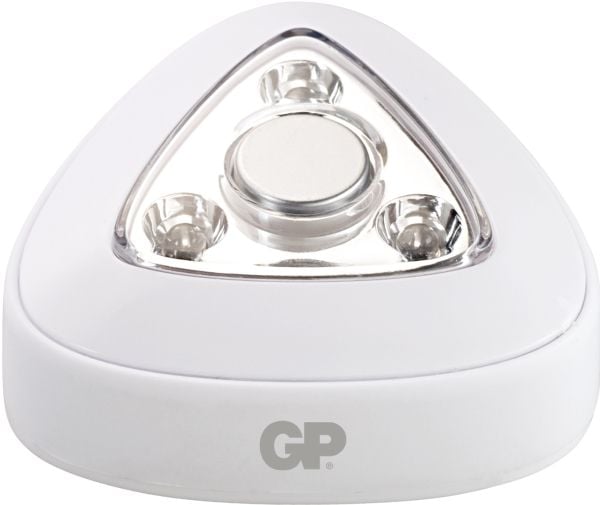 GP Lighting 810PUSHLIGHT, Hvid, Opbevaringsrum, LED, Batteri, 67 mm, 67 mm, 67 mm