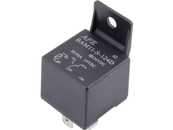 AFE BAM11-S-124D kjøretøyrelé 24 V/DC 30 A 1 x skiftekontakt